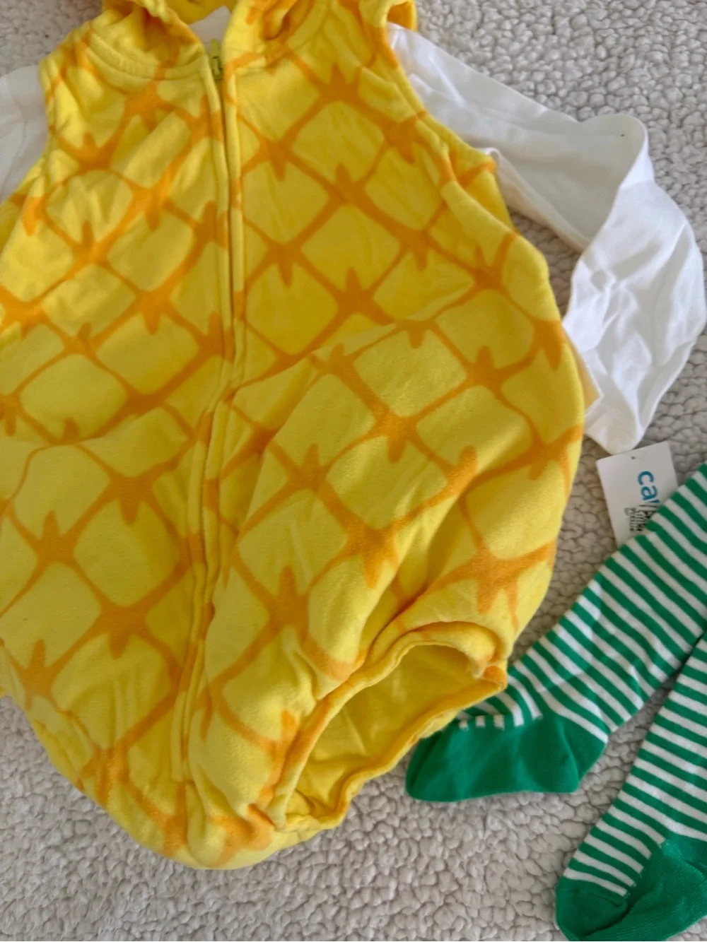 New girls boys Carter's sz 24 months Yellow Pineapple Costume